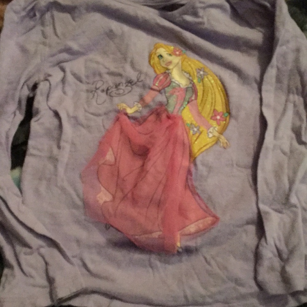 Rapunzel long sleeve kids top